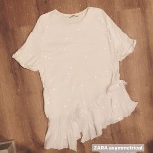 ZARA asymmetric tee